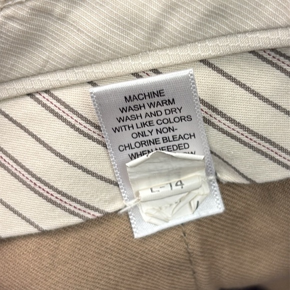 Men’s Banana Republic Boot Fit Charcoal Grey Pinstriped Pants 31x30 - Picture 5 of 7